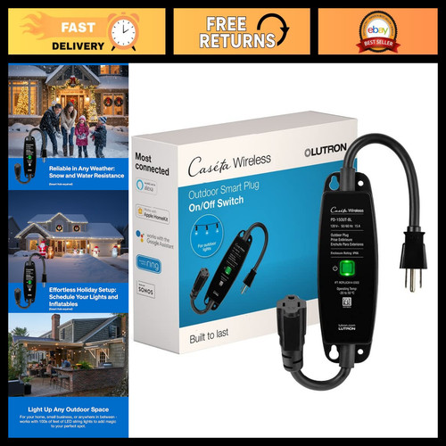 Smart outdoor plug for lights - outdoor,